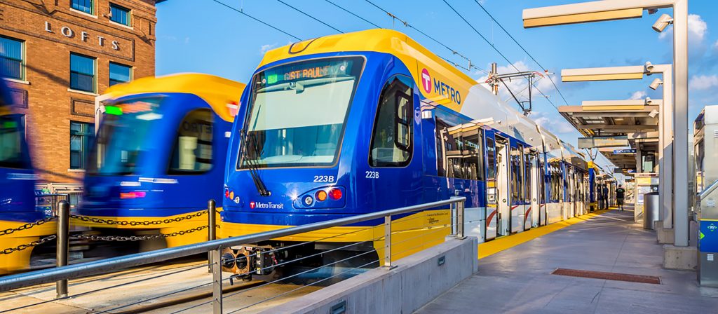 Metro Transit Light Rail Construction | Outdoor Lighting Project Egan ...