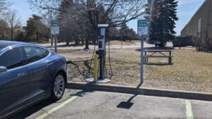 Tesla charging