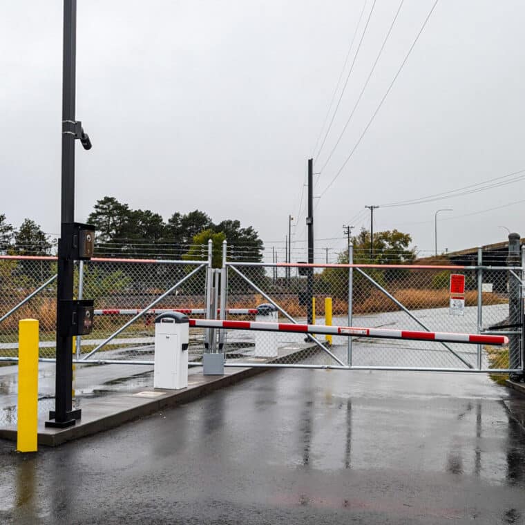 Manufacturing Facility Entrance Gates